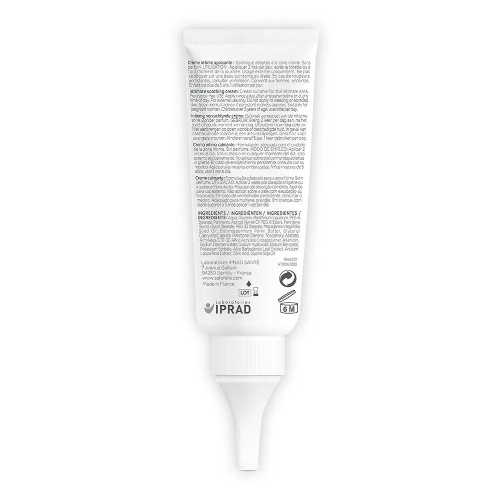 Crema calmanta cu brusture si alantoina Saforelle, 40 ml, Biocodex