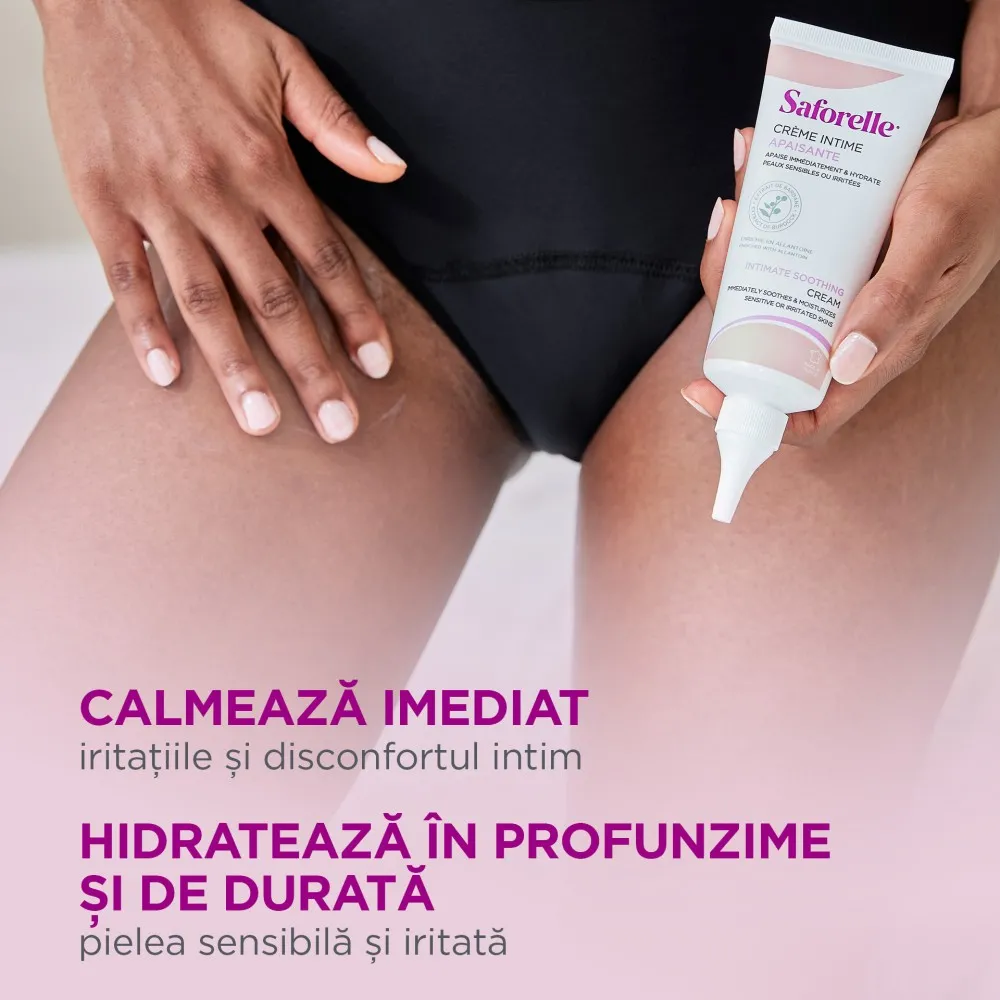 Crema calmanta cu brusture si alantoina Saforelle, 40 ml, Biocodex