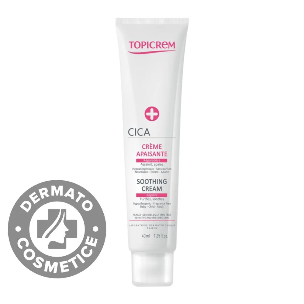 Crema calmanta reparatoare Cica Apaisante Topicrem, 40 ml, NIGY