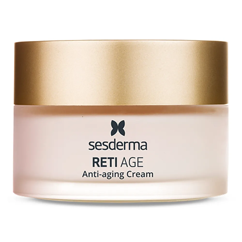 Crema cu efect anti-imbatranire pentru ten uscat Reti Age, 50ml, Sesderma