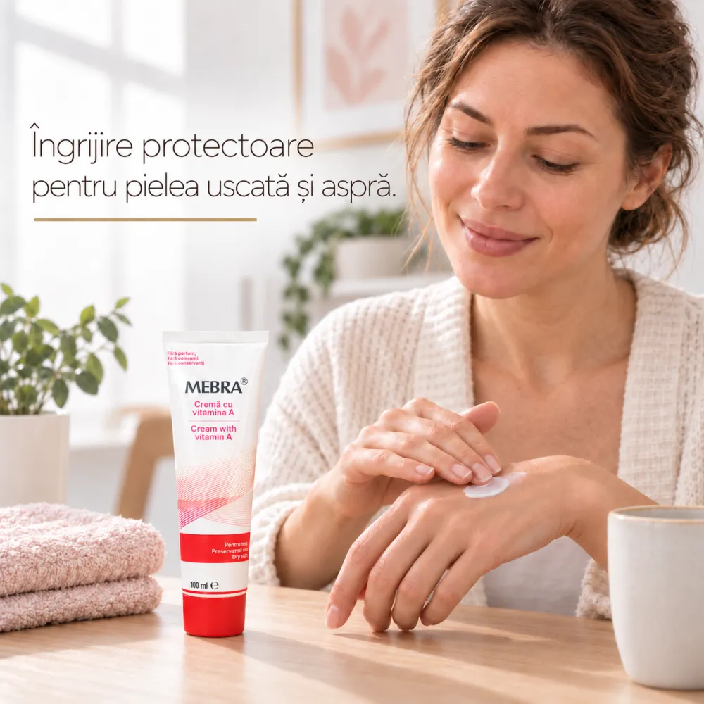 Crema cu Vitamina A, 100 ml, Mebra