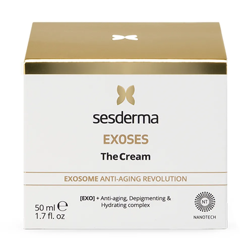 Crema de fata anti-aging cu exozomi Exoses, intens hidratanta, 50 ml, Sesderma