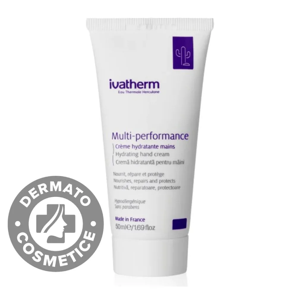 Crema de maini hidratanta Multi-performance, 50ml, Ivatherm