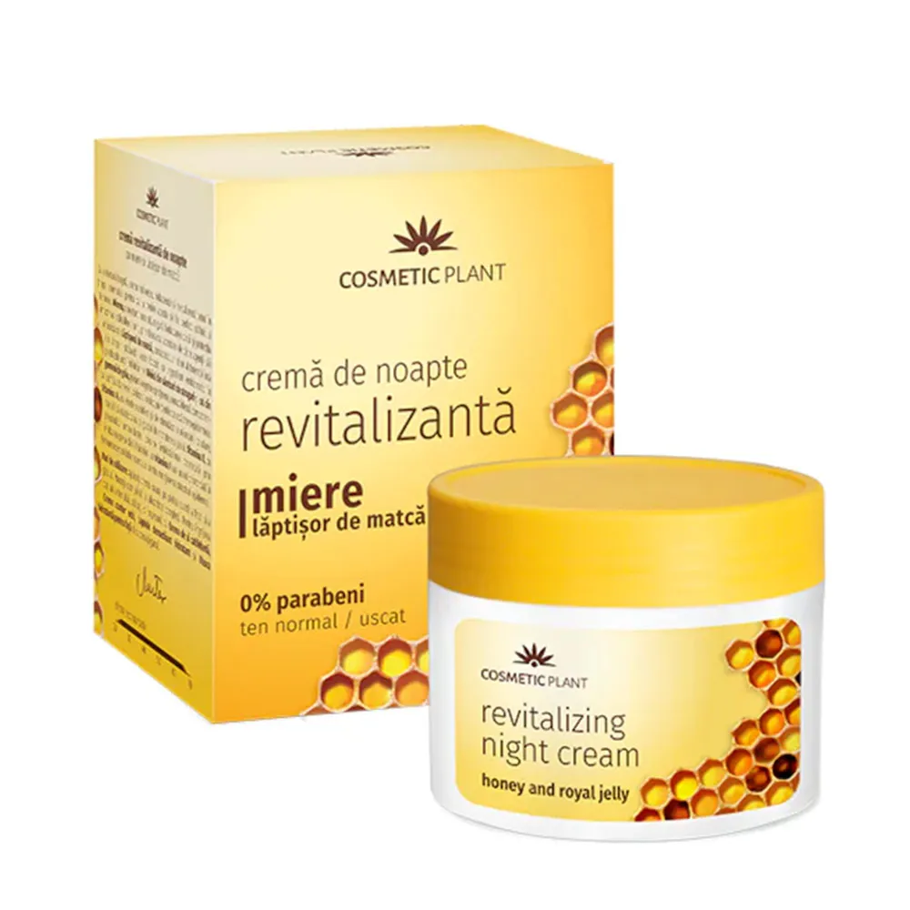 Crema de noapte revitalizanta cu miere Essential, 50 ml, Cosmetic Plant