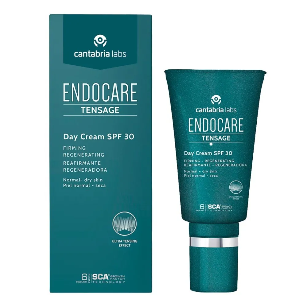 Crema de zi cu SPF 30 Endocare Tensage, 50 ml, Cantabria Labs
