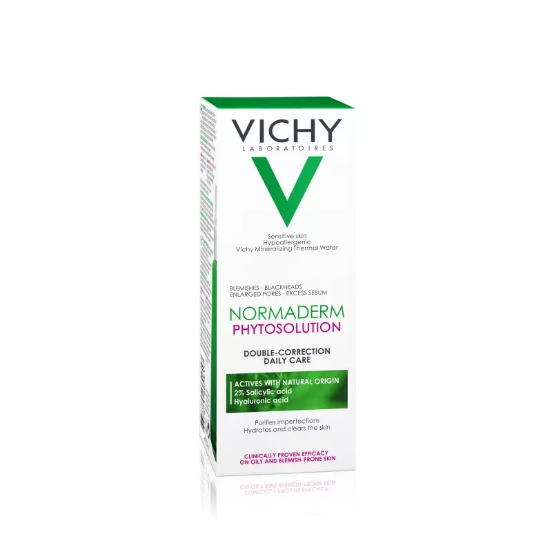 Vichy Normaderm Phytosolution Crema Dublu Corectoare Pentru Ten Cu Tendinta Acneica x 50 ml