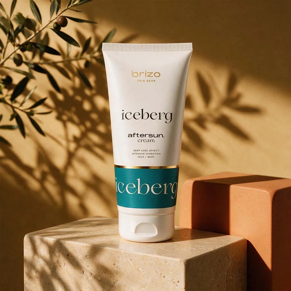Crema dupa Expunere Solara pentru Calmarea Pielii Iceberg, 200 ml, Brizo