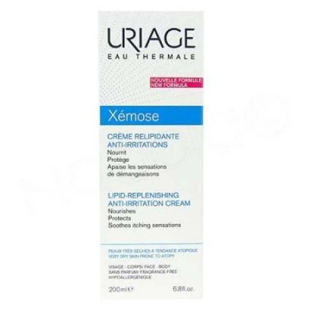 Crema emolienta pentru piele foarte uscata Xemose, 200 ml, Uriage