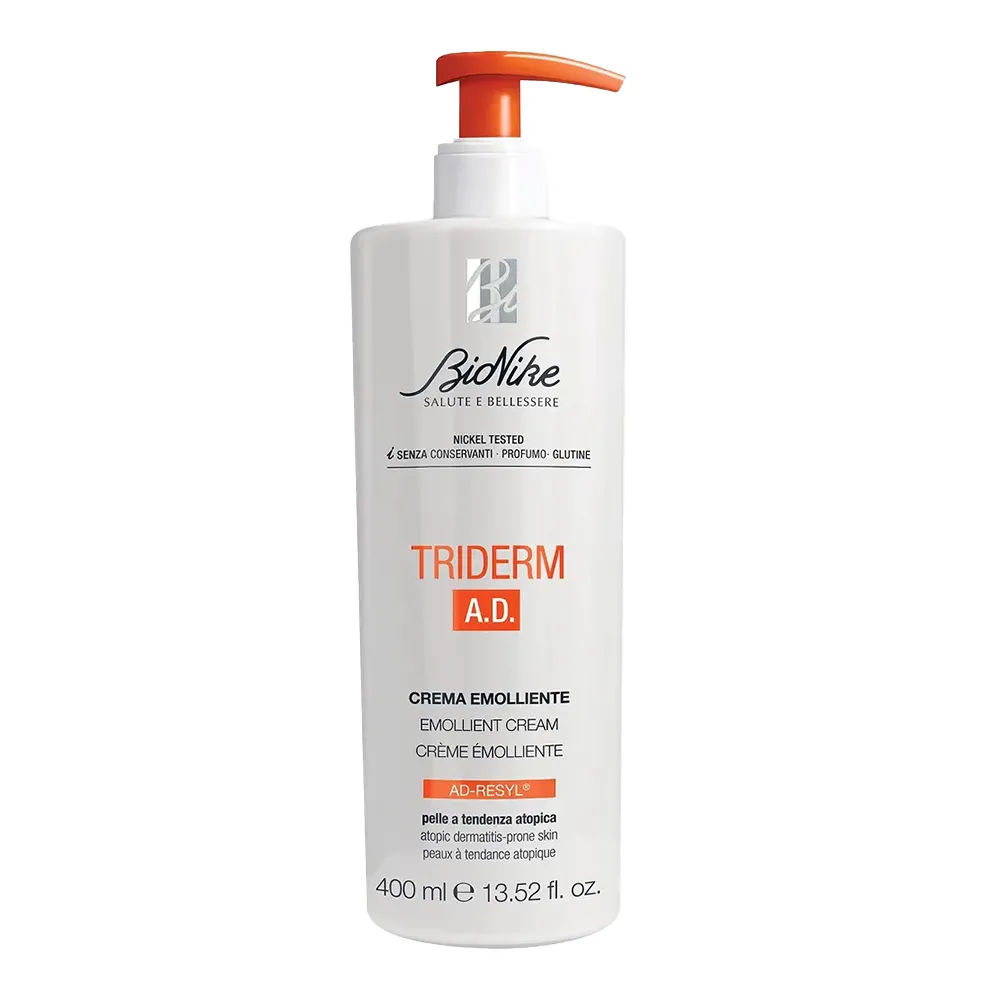 Crema emolienta pentru pielea cu dermatita atopica Triderm A.D., 400ml, Bionike