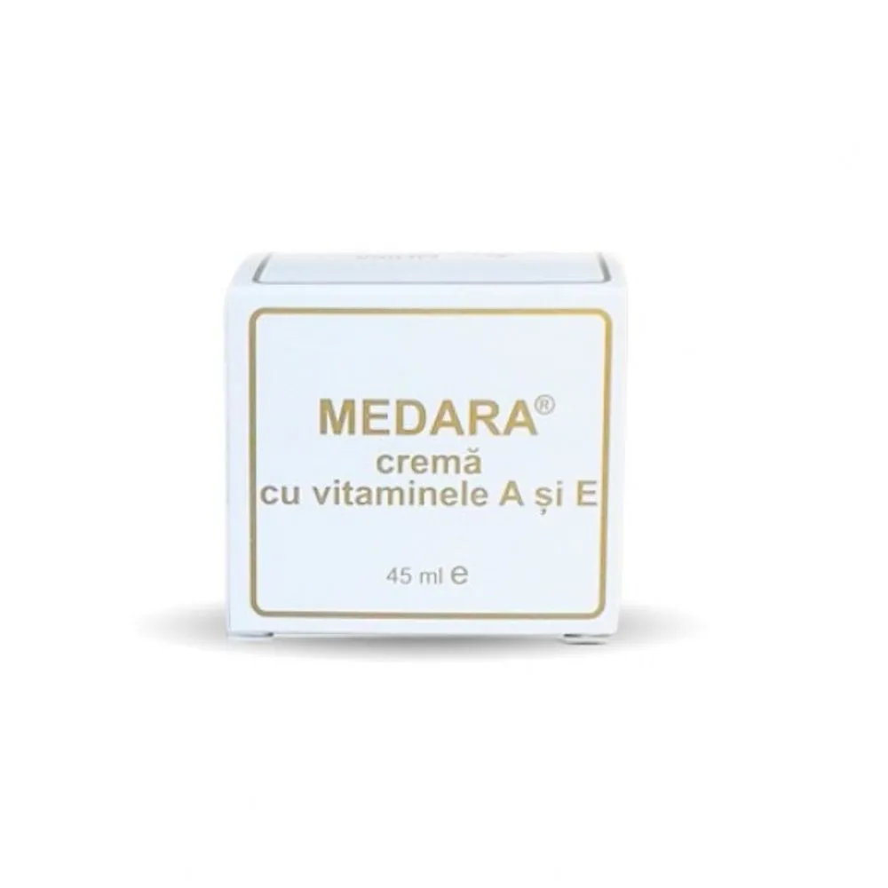Crema hidratanta cu Vitaminele A si E Medara, 40 g, Mebra