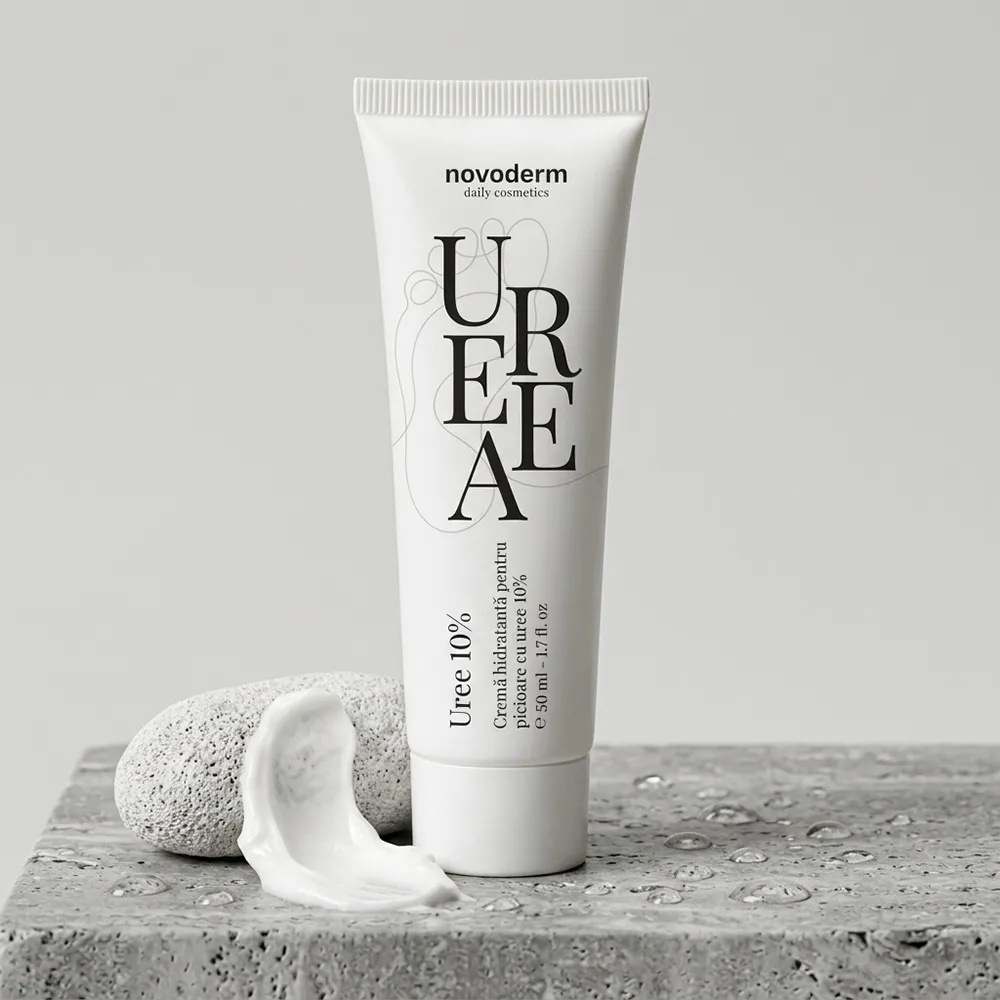 Crema hidratanta picioare Uree 10%, 50ml, Novoderm