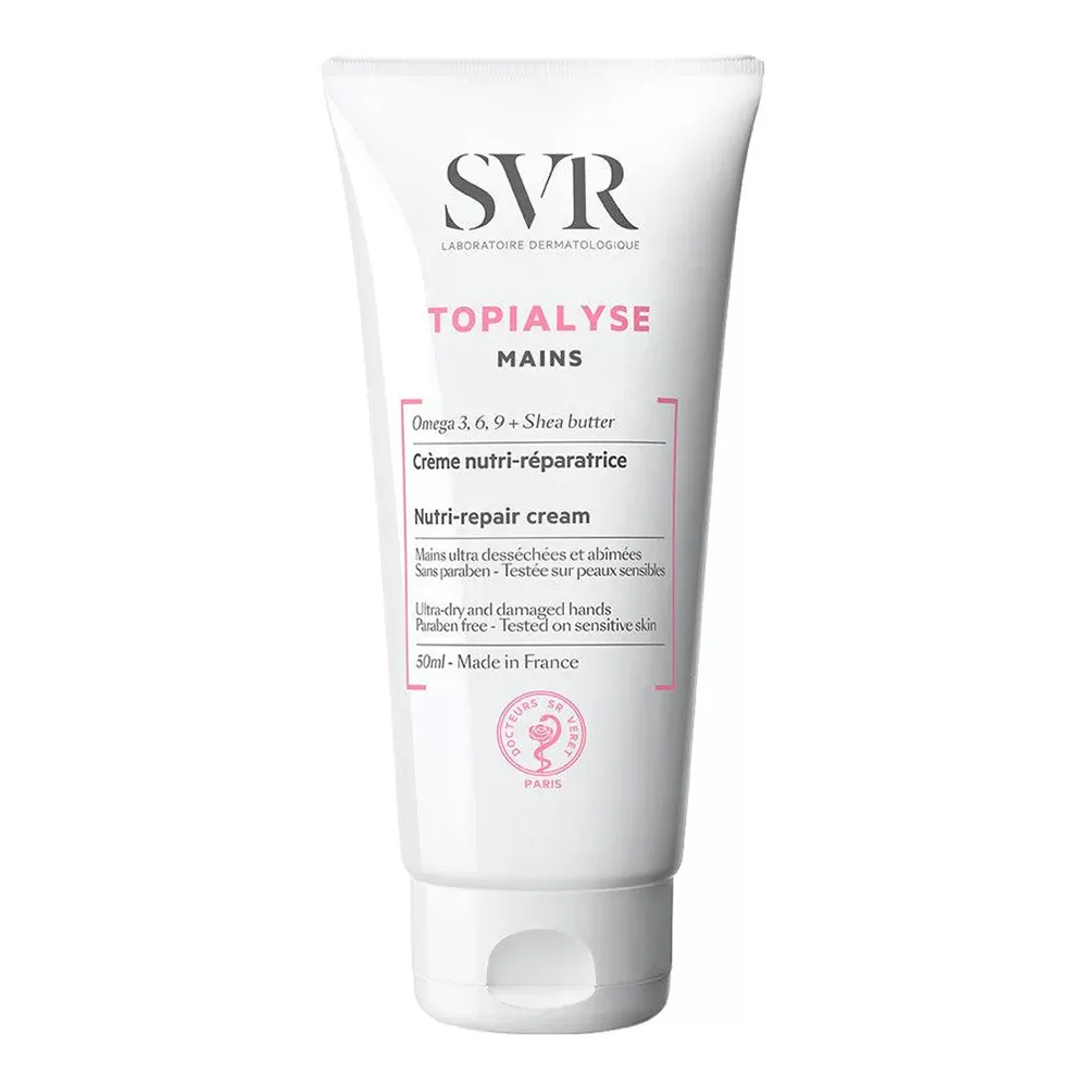 Crema maini Nutri-reparatoare Topialyse, 50 ml, Svr