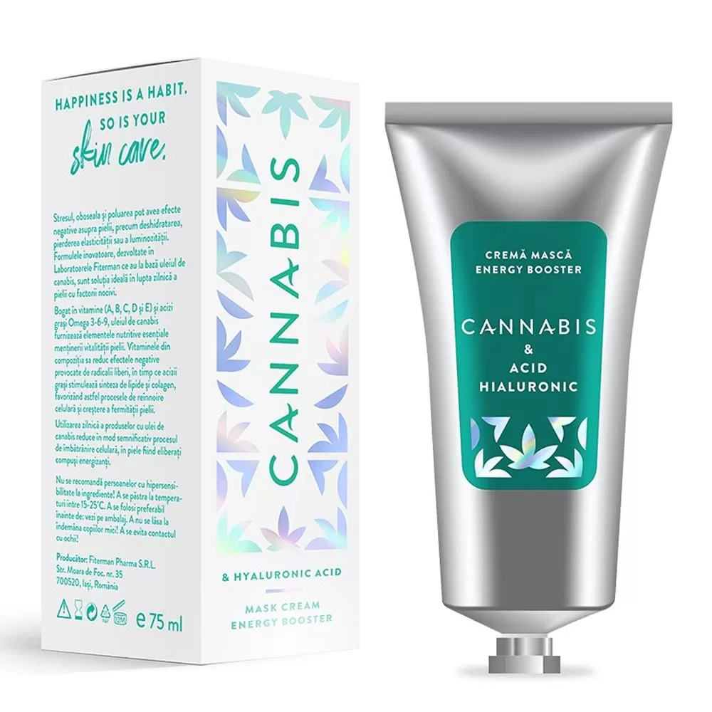 Crema Masca Cannabis & Acid Hialuronic x 75 ml - Fiterman