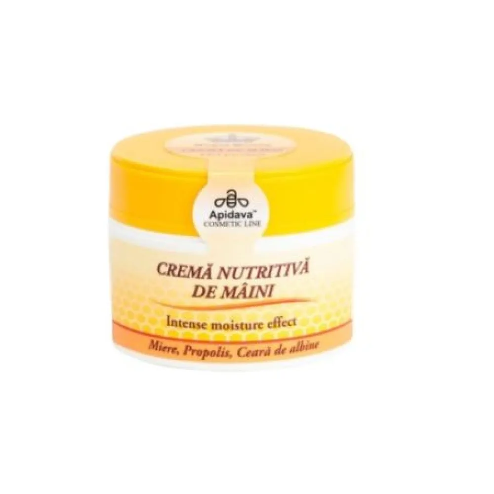 Crema nutritiva de maini, 50 ml, Apidava