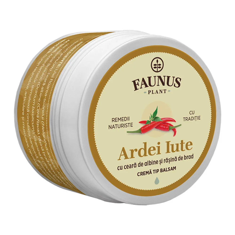 Crema Tip Balsam Ardei Iute, 50ml, Faunus Plant