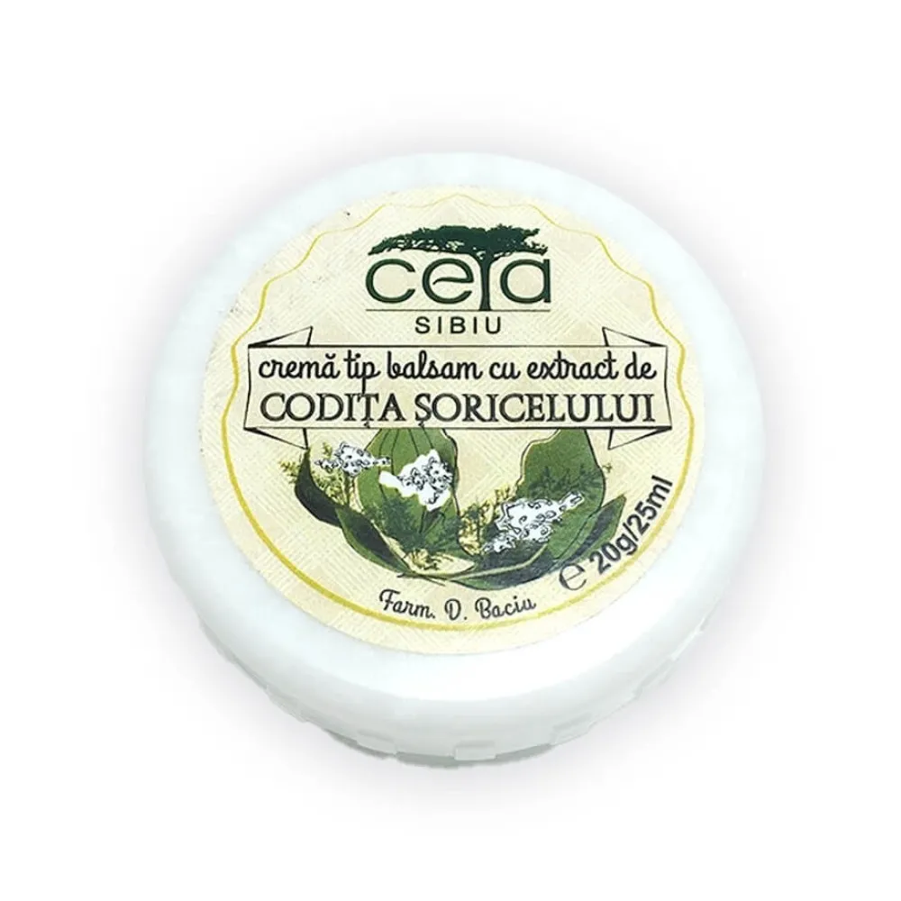 Crema tip balsam cu extract de sanziene, 20 g, Ceta Sibiu