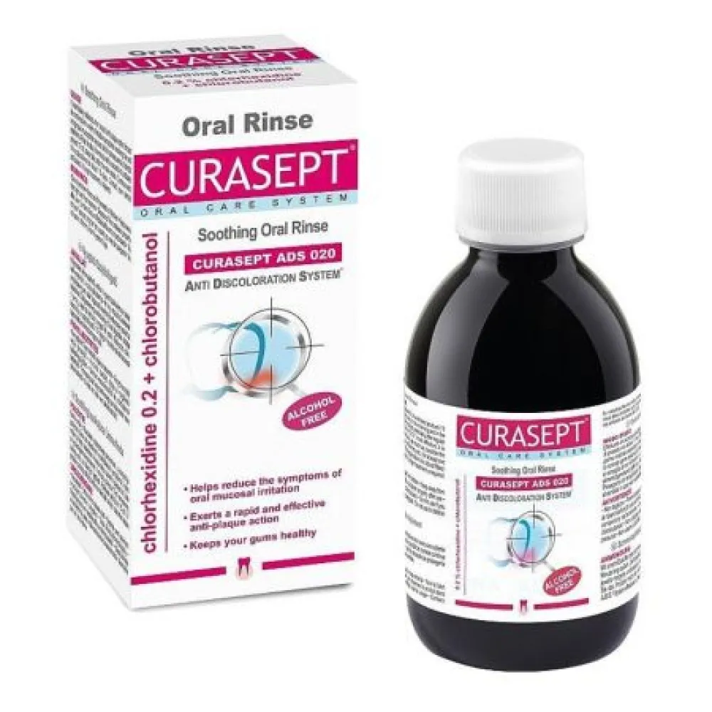 Curasept Apa de Gura ADS Soothing 0.2% x 200ml