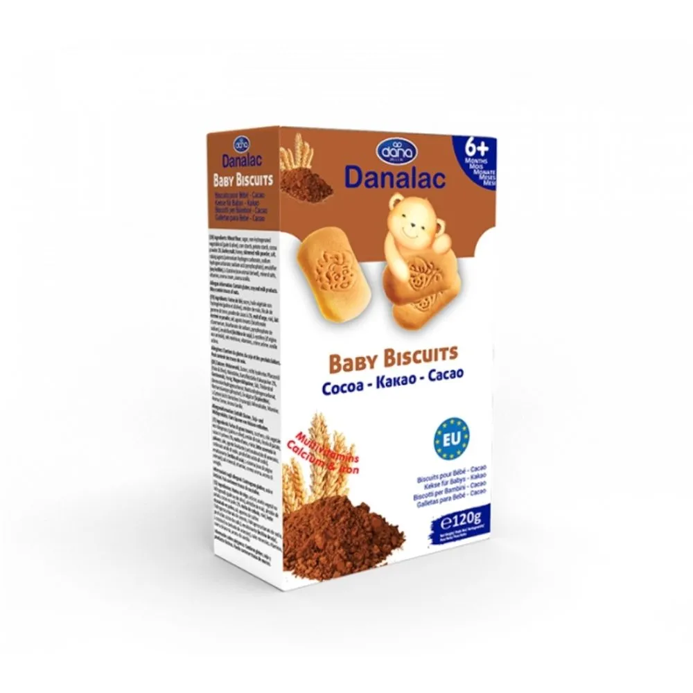 Danalac Biscuiti Cacao +6luni x 120g