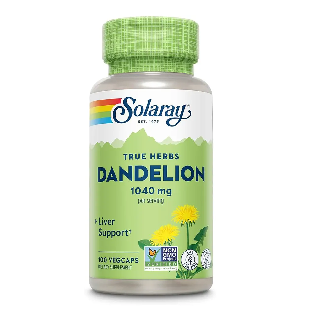 Dandelion (Papadie) 520 mg, 100 capsule vegetale, Secom