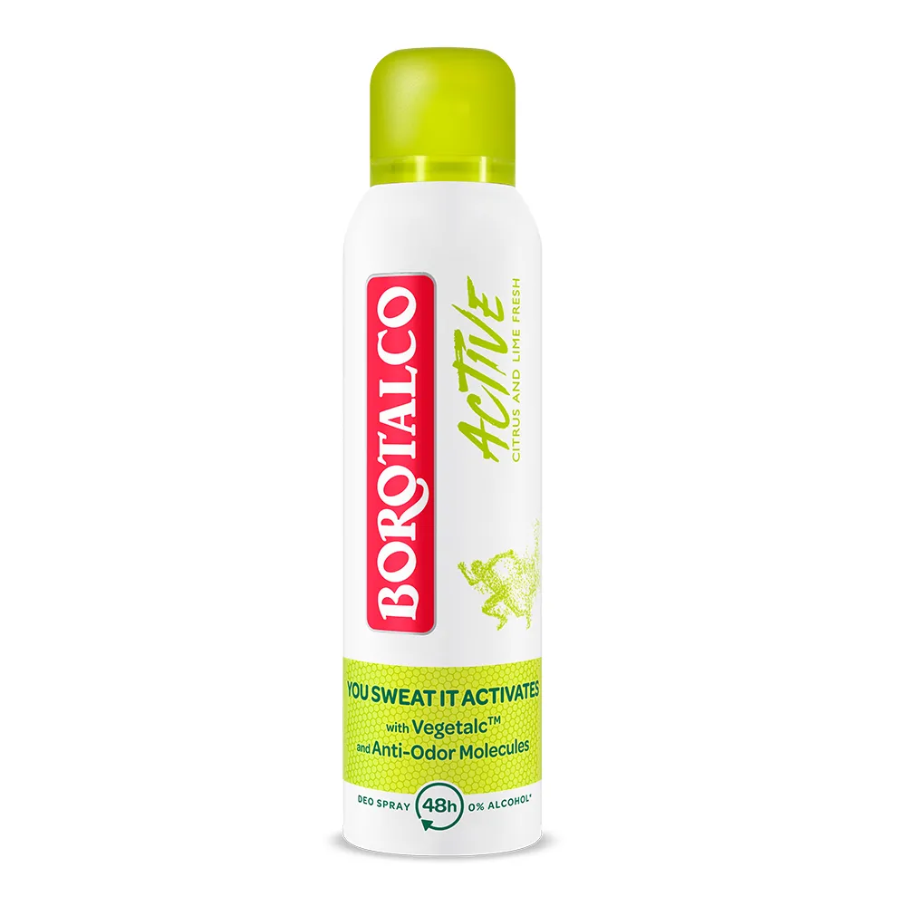 Deodorant spray Active Green, 150ml, Borotalco