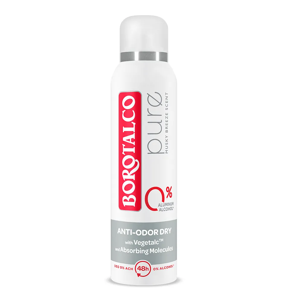 Deodorant spray Pure, 150ml, Borotalco