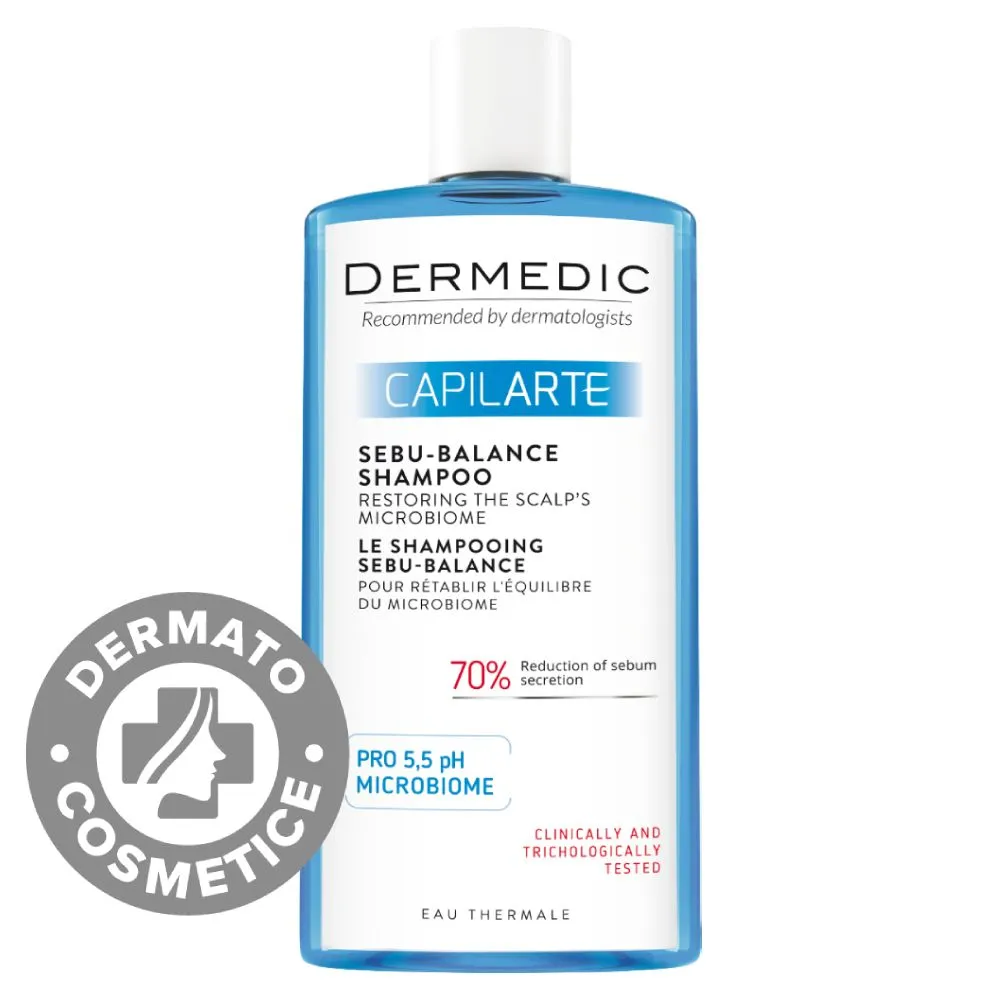Dermedic Capilarte Sampon Seboregulator Sebu-Balance x 300ml