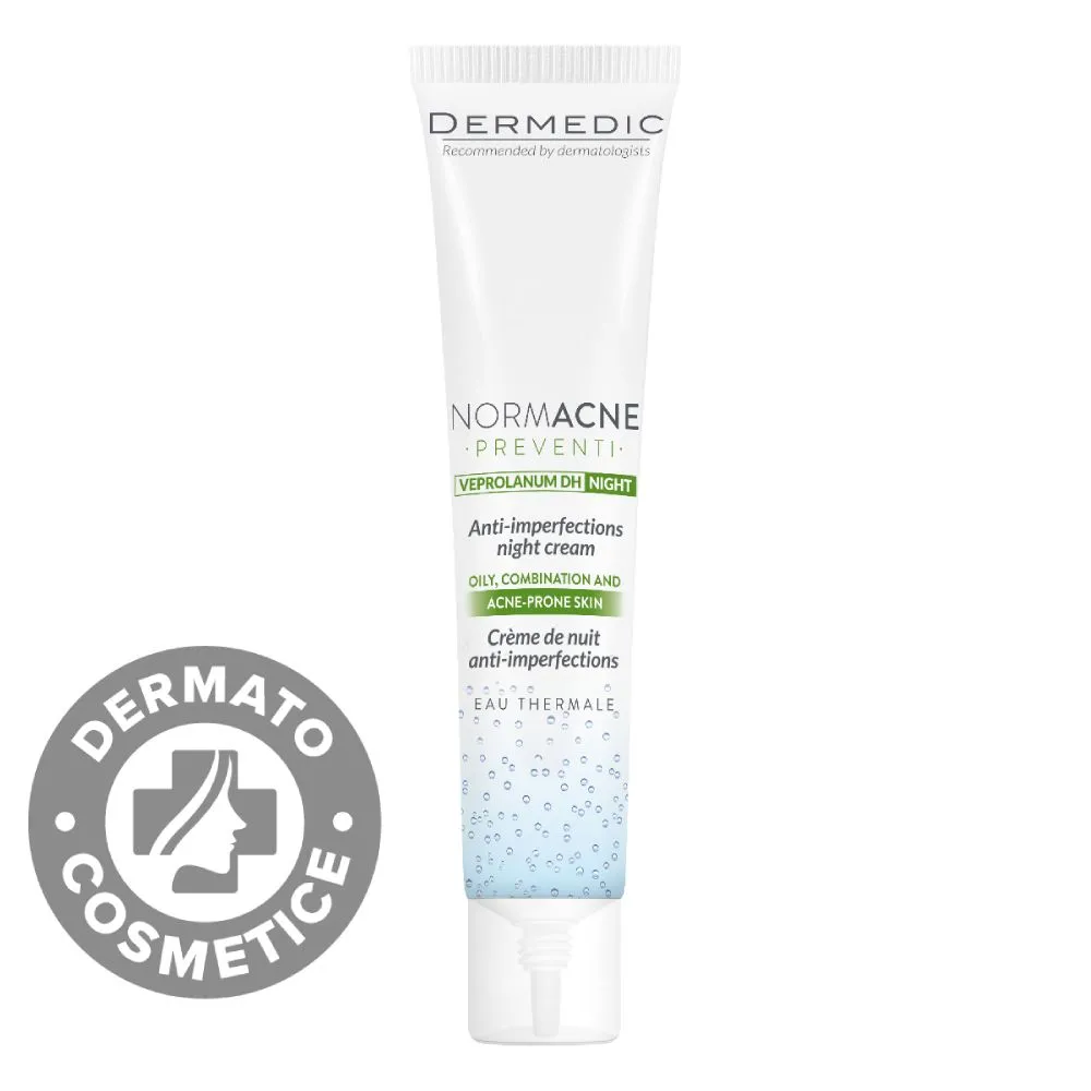 Dermedic Normacne Crema de Noapte Anti-Imperfectiuni x 40ml