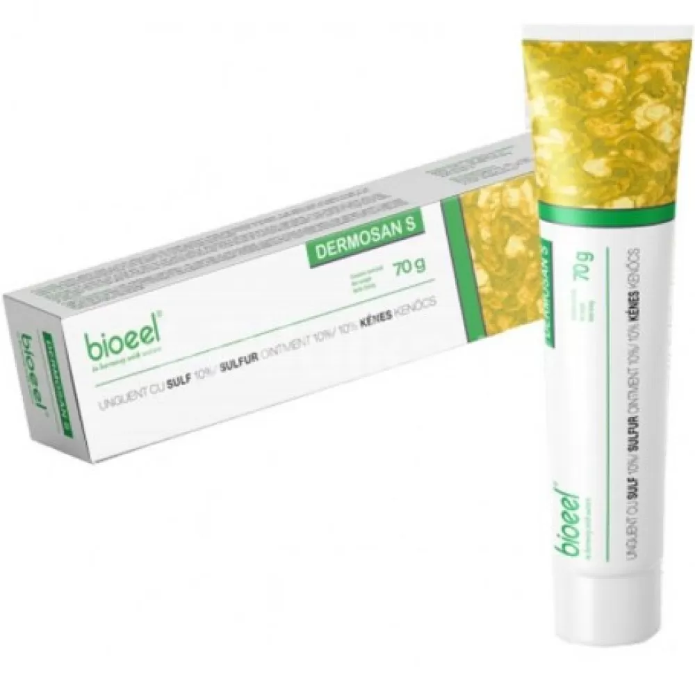 Unguent cu sulf Dermosan S, 70g, Bioeel