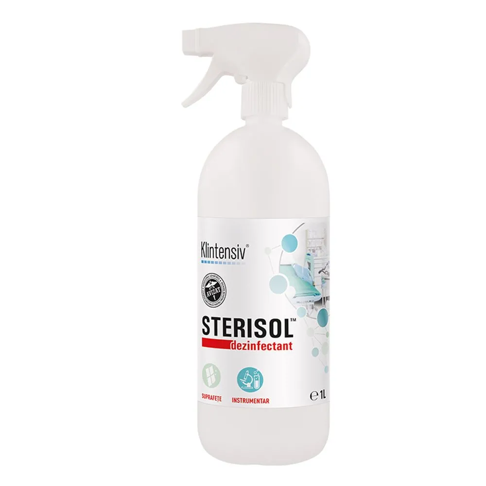 Dezinfectant de nivel inalt RTU Sterisol, 1000 ml, Klintensiv