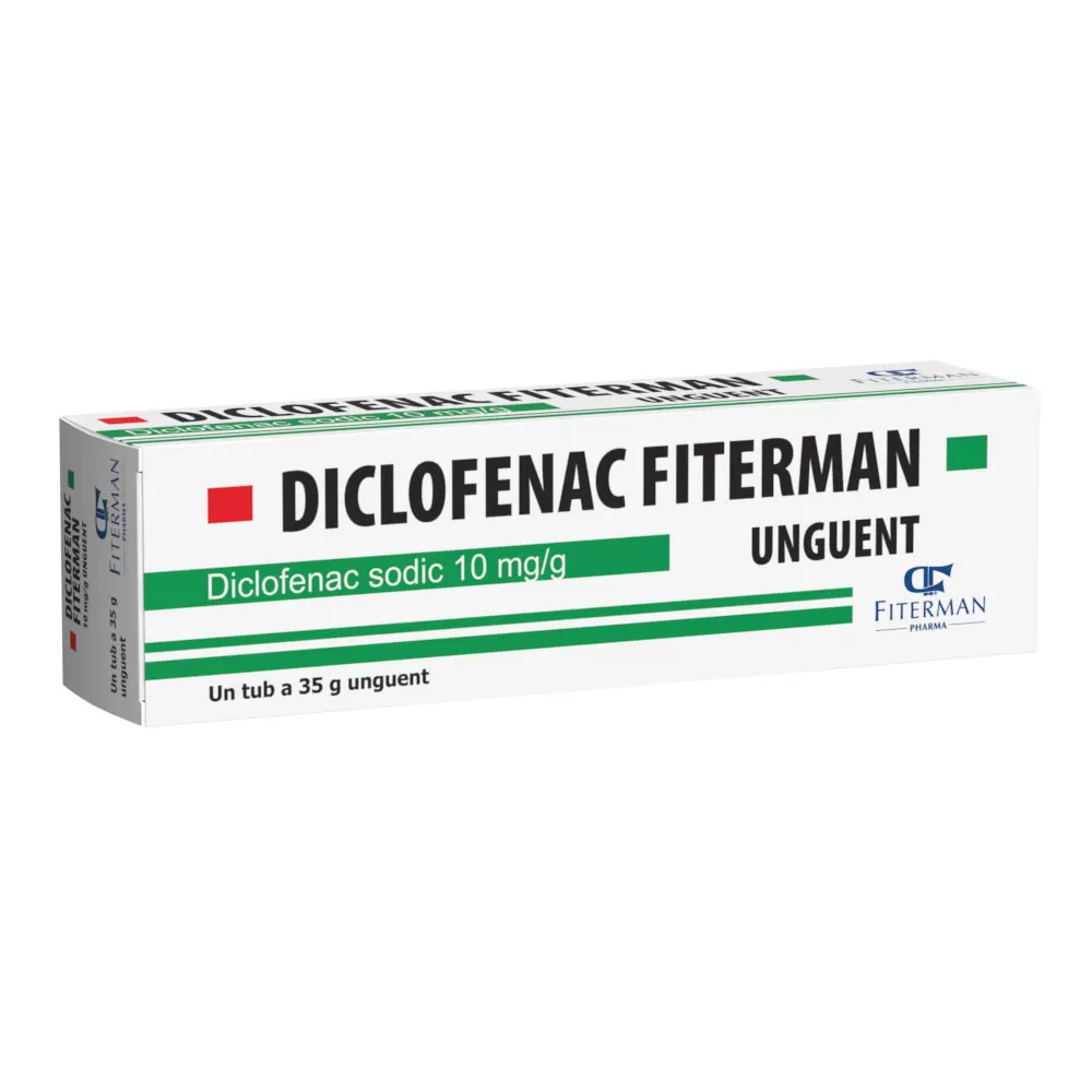 Diclofenac 1% -unguent x 35 g - Fiterman