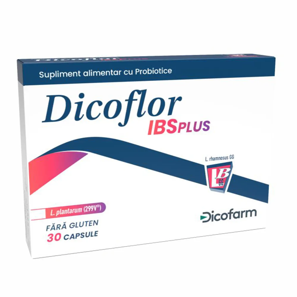 Dicoflor IBS Plus, 30 capsule, Unifarm