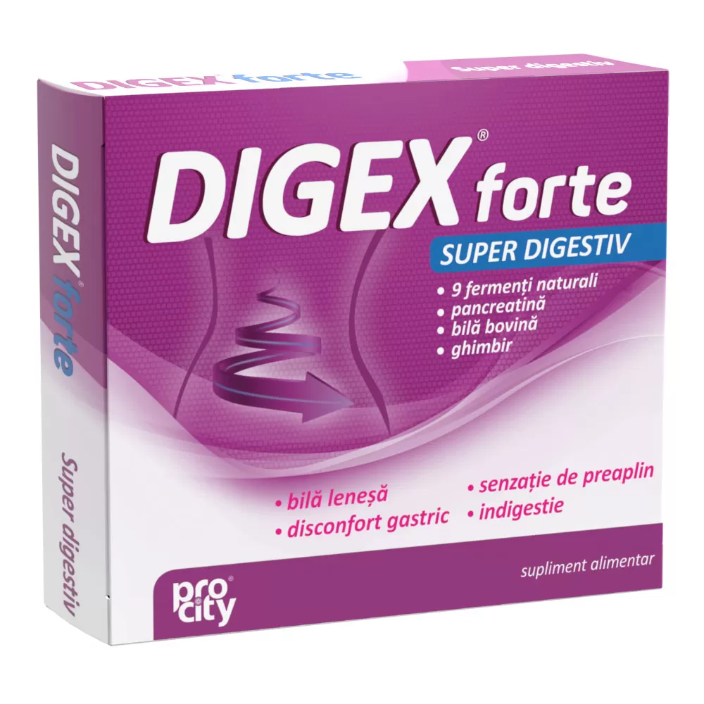 Digex Forte Super Digestiv -capsule x 10 - Fiterman