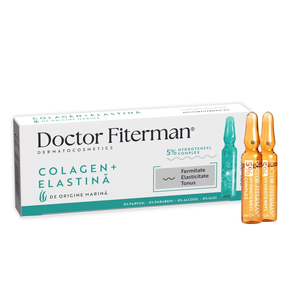 Doctor Fiterman Dermatocosmetics Collagen&Elastina -fiole x 10