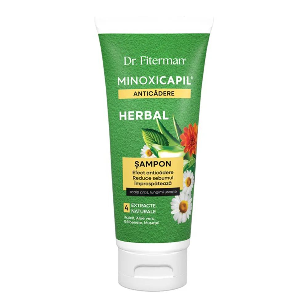 Sampon Minoxicapil Herbal, 200ml, Doctor Fiterman