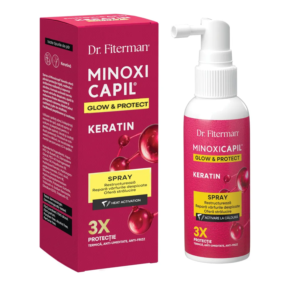 Spray Minoxicapil Keratin, 60ml, Doctor Fiterman