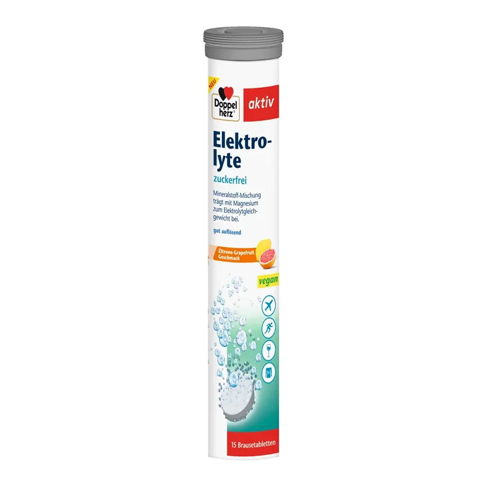 Electroliti, 15 comprimate efervescente, Doppelherz Aktiv