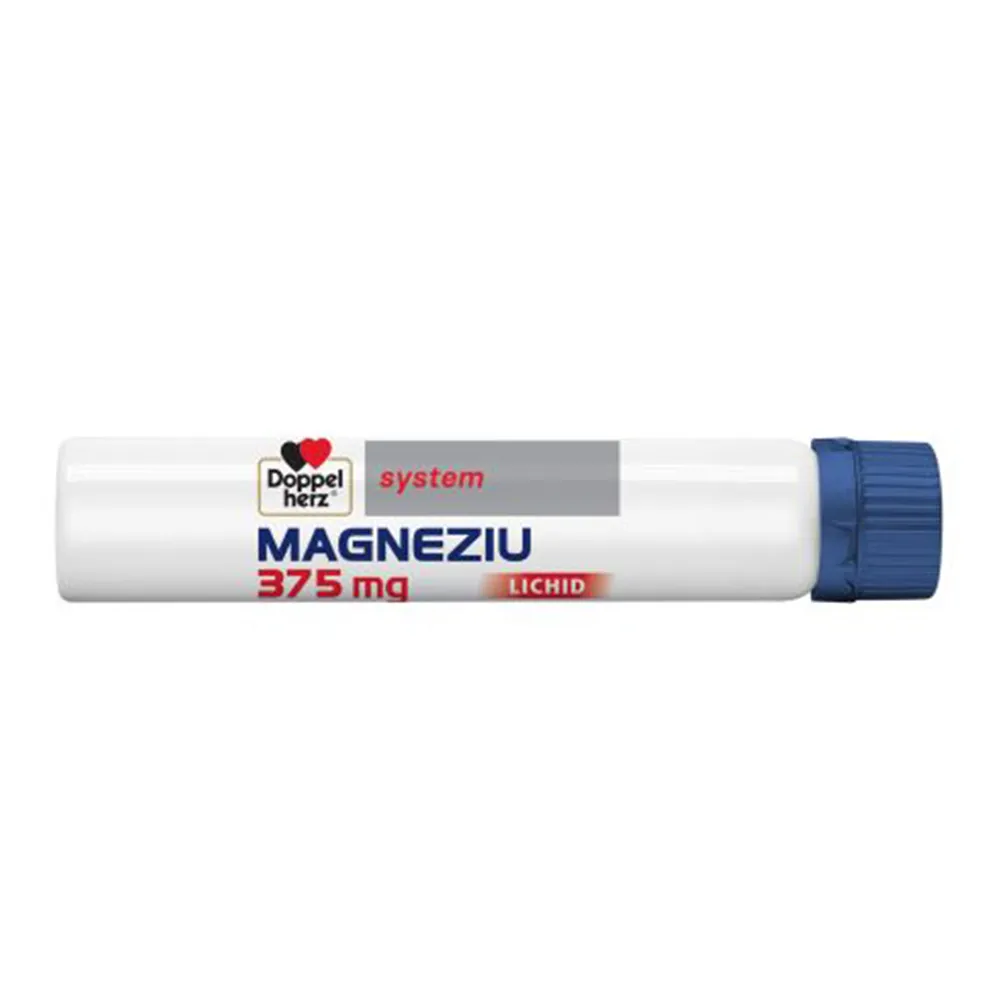 System Magneziu 375 mg, 30 fiole, Doppel Herz