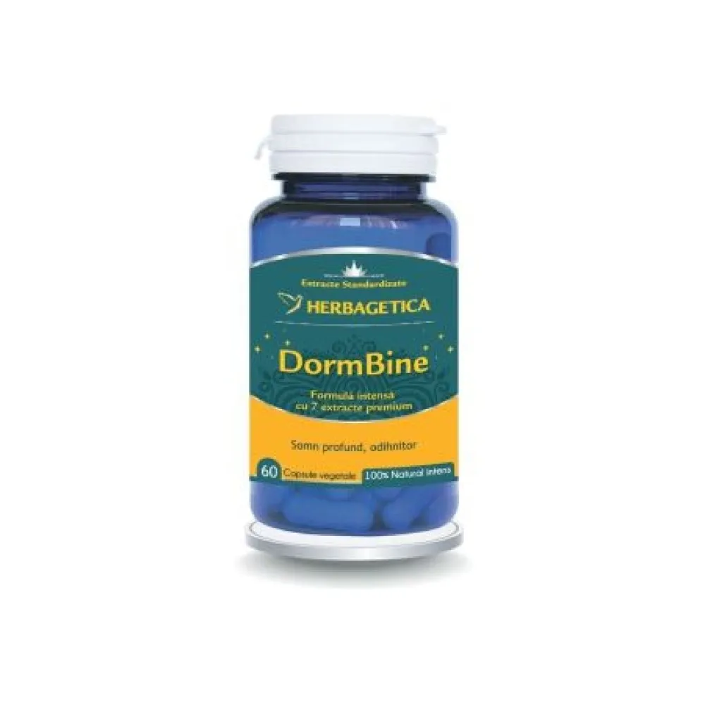 DormBine, 60 capsule vegetale, Herbagetica
