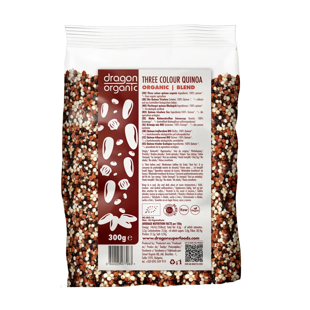 Dragon Superfoods Bio Quinoa Tricolora x 300gr