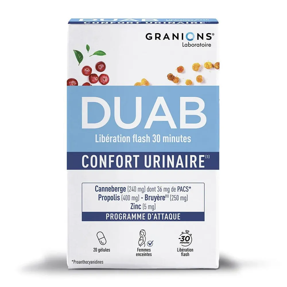 Duab Confort Urinaire, 20 capsule, Granions