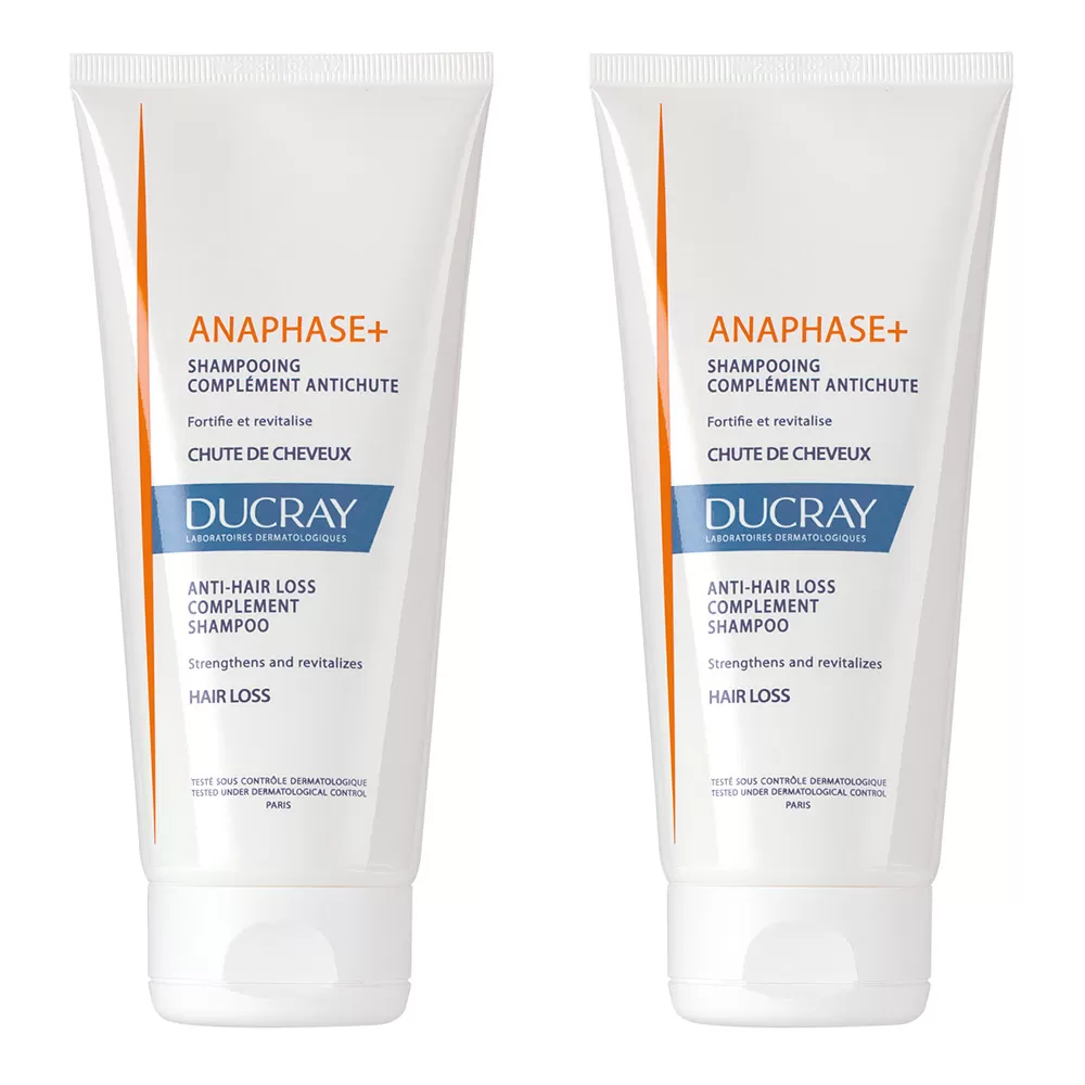 Pachet Sampon revitaliant si fortifiant Anaphase, 200 ml + 200 ml, Ducray