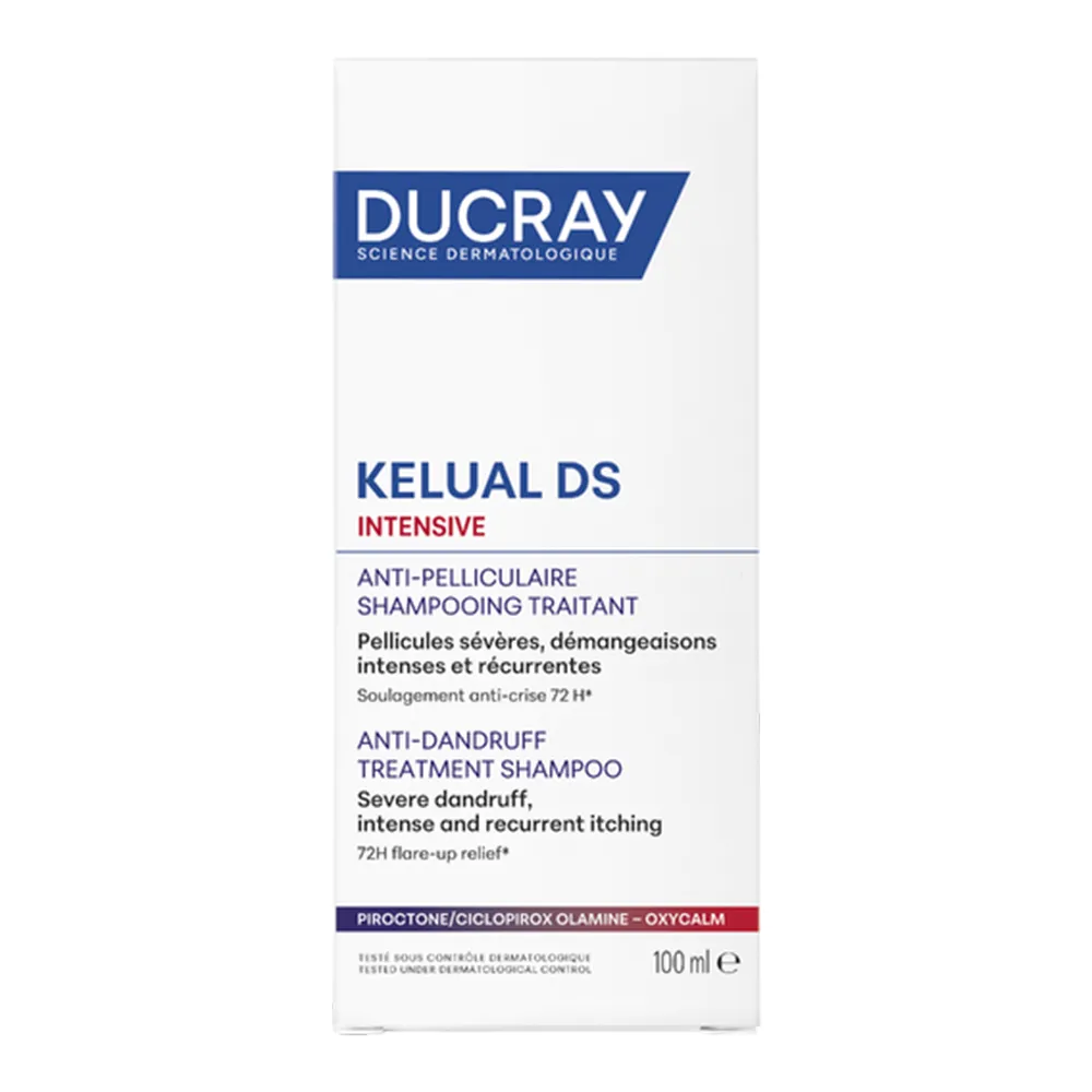 Sampon tratament anti-matreata severa si anti-mancarimi Kelual DS Intensive, 100 ml, Ducray