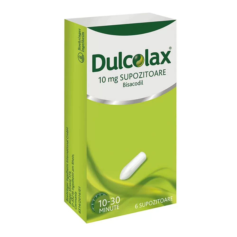 Dulcolax 10mg -supozitoare x 6