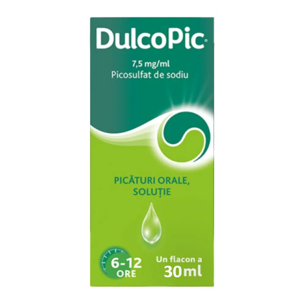 Dulcopic, 7,5 mg/ml picături orale soluţie, 30 ml, Sanofi