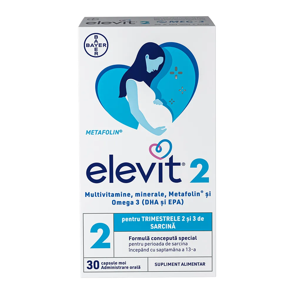 Elevit 2, 30 capsule moi, Bayer