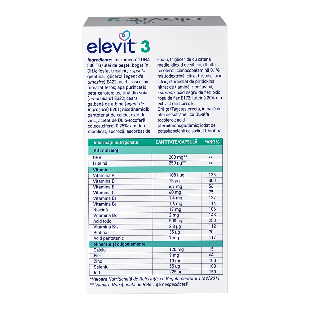 Elevit 3, 30 capsule, Bayer