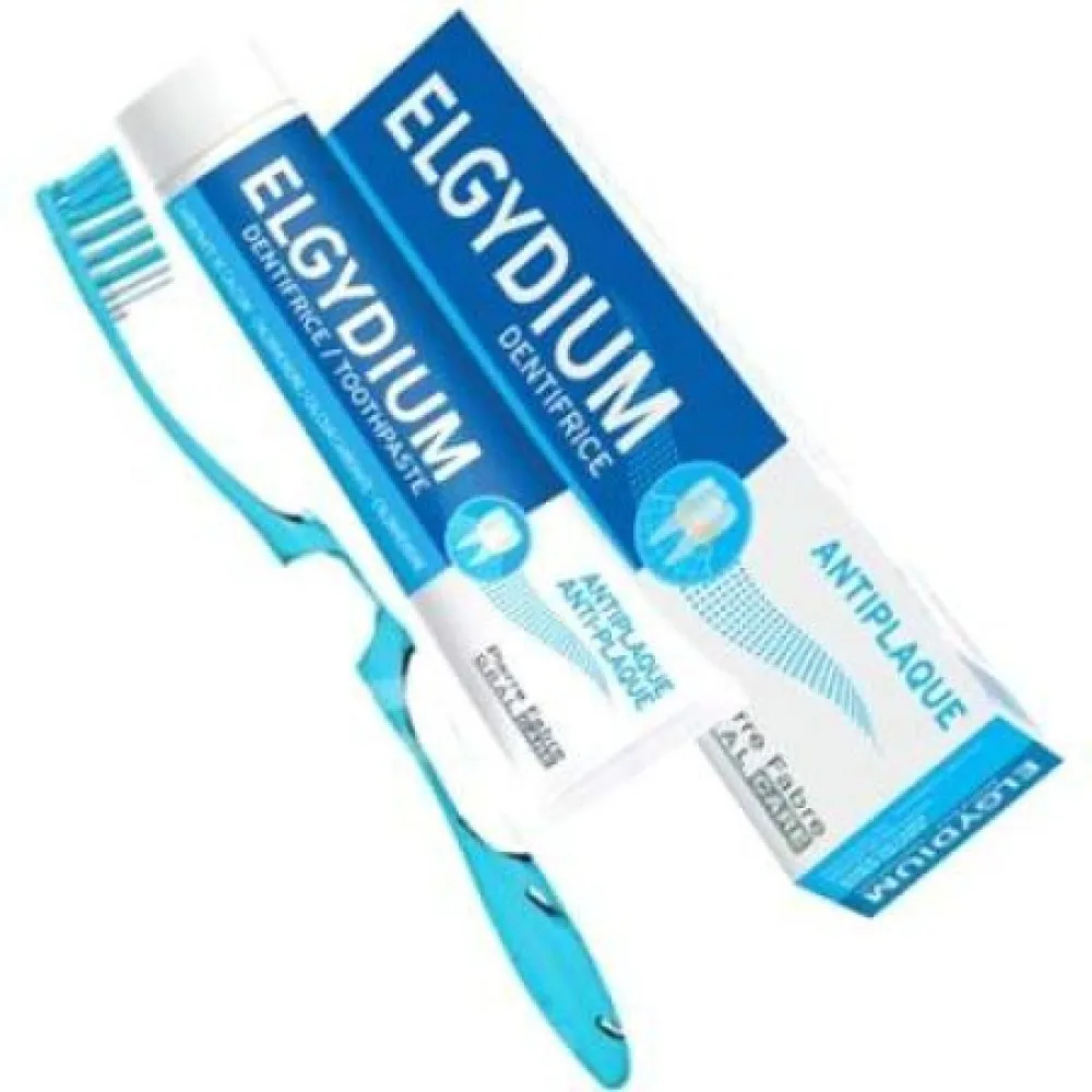 Elgydium Pasta de Dinti Antiplaca x 100ml + Periuta Cadou