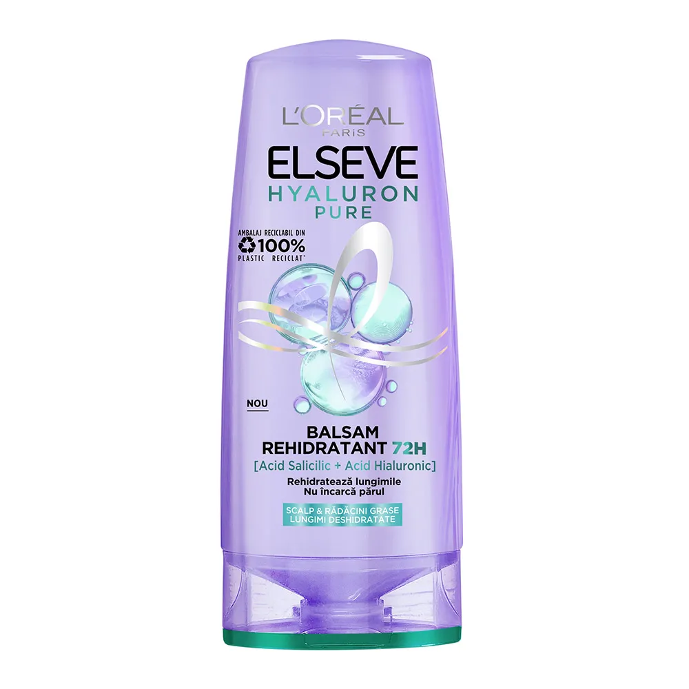 Balsam Rehidratant Hyaluron Pure, 200ml, Elseve