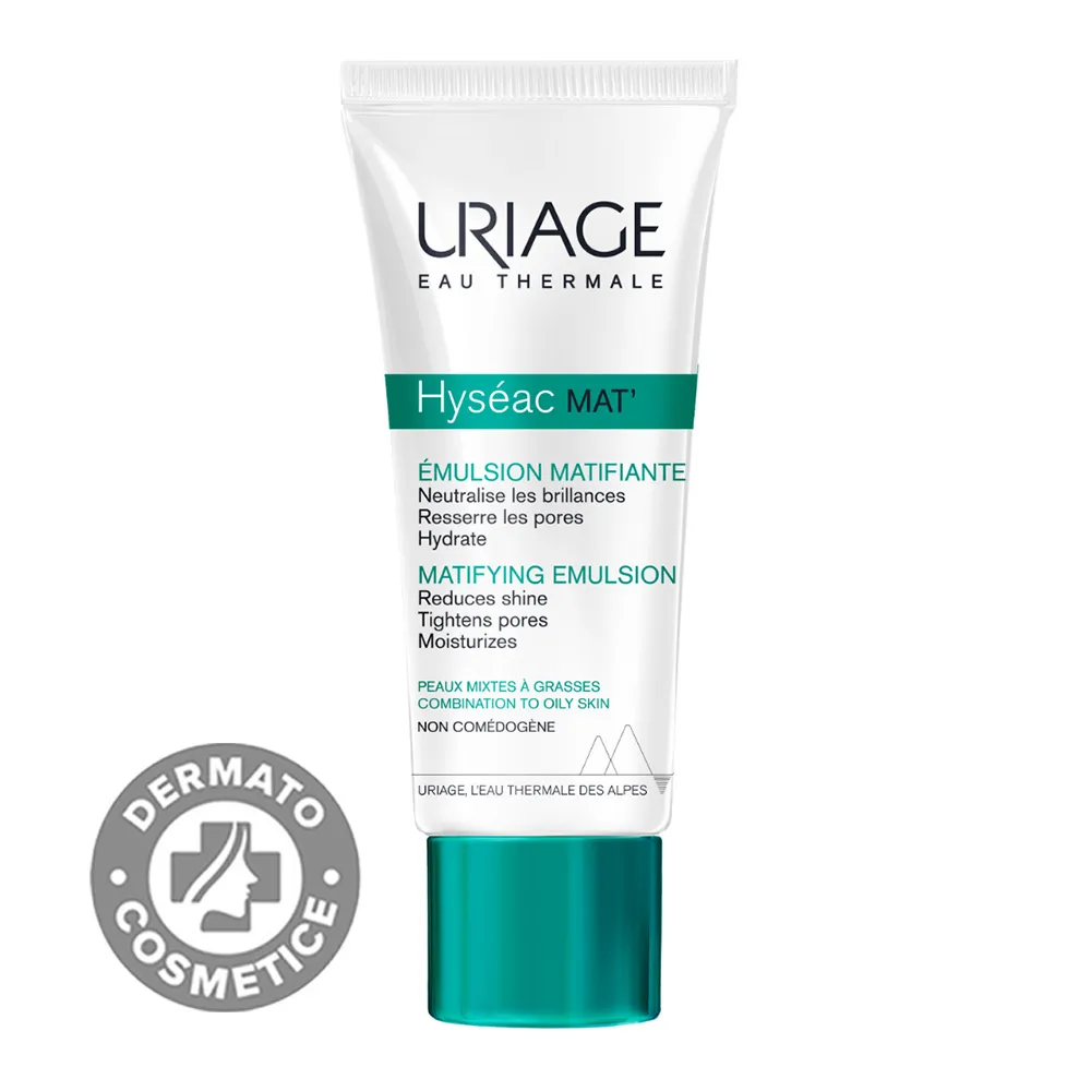 Emulsie matifianta Hyseac Mat, 40 ml, Uriage