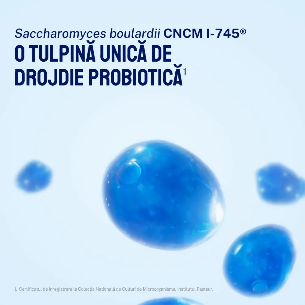 Enterol Forte, 500 mg, pulbere pentru suspensie orală, 14 plicuri, Biocodex